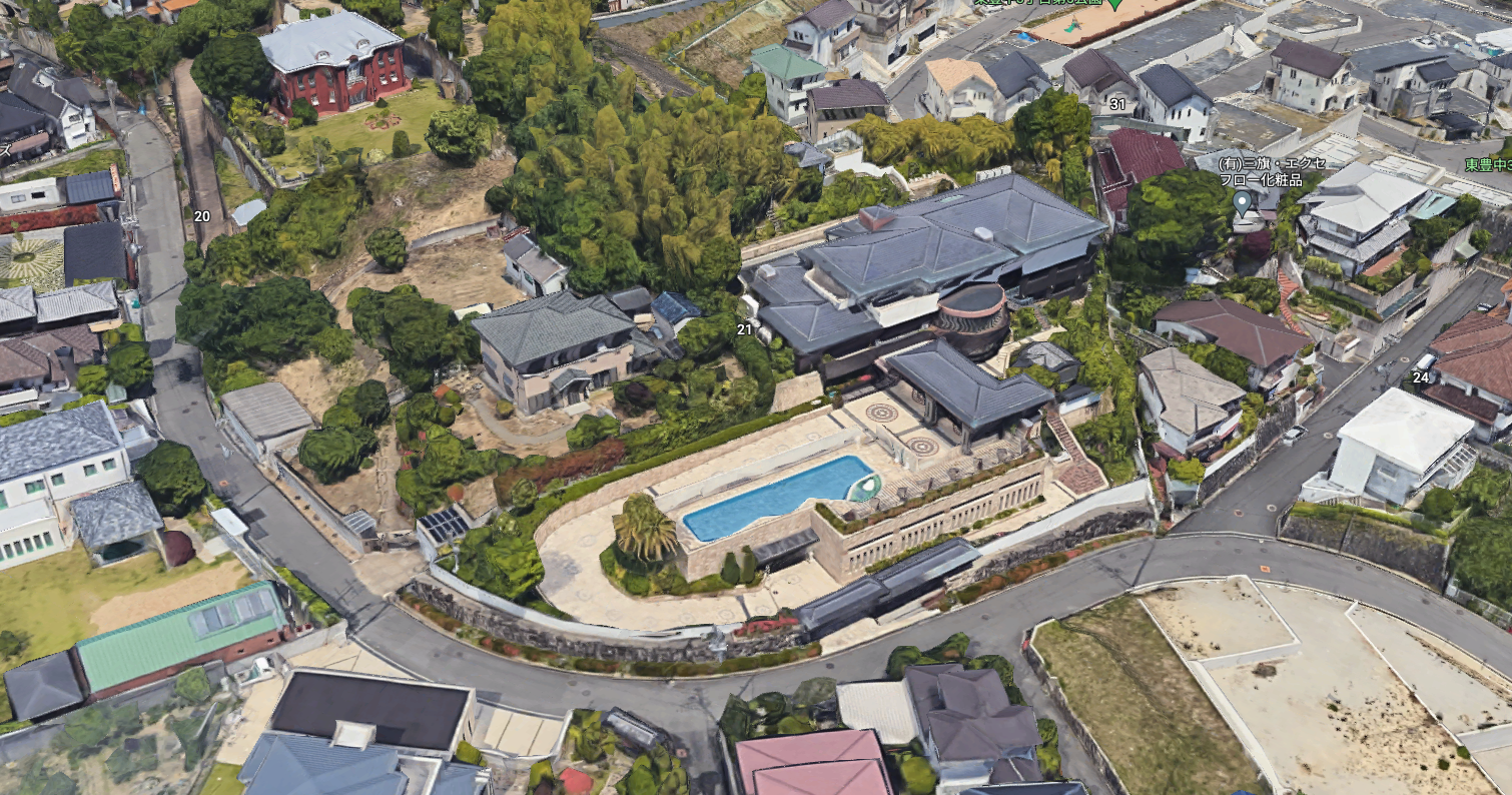 大阪府の高級住宅街 | 世界の豪邸